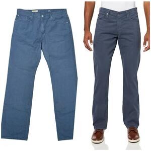 Adriano Goldschmied | Men | The Protege Slate Supima Slim Straight Pants | 33 R